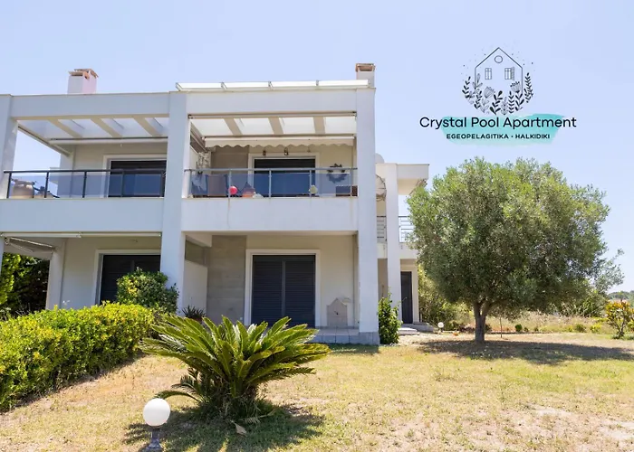 Apartament Crystal Pool Apartment By Booking Kottas - Egeopelagitika *